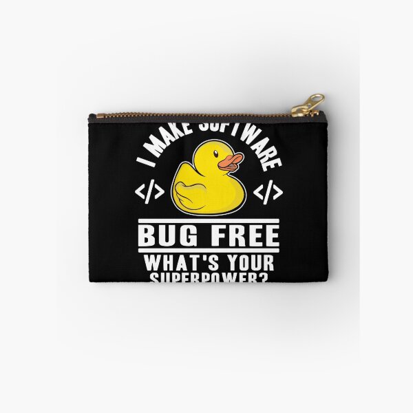 Item preview, Funny Rubber Duck Superpower Programmer Nerd Gift designed and sold by Stronzi.