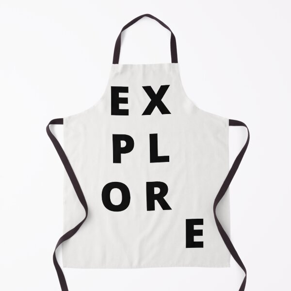 Item preview, Explore. Text only design. Black capitals. designed and sold by JellyBeenzz.
