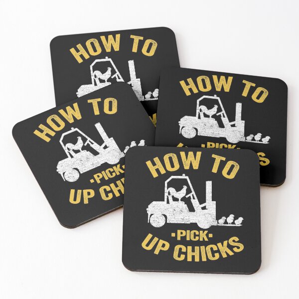 Item preview, Funny How To Pick Up Chicks Forklift Operator Gift designed and sold by Stronzi.