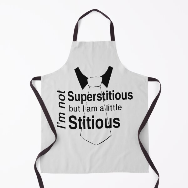 Item preview, I'm not Superstitious But I Am A Little Stitious - The Office designed and sold by BilliusChandler.