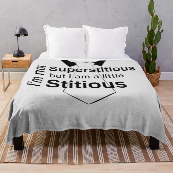 Item preview, I'm not Superstitious But I Am A Little Stitious - The Office designed and sold by BilliusChandler.