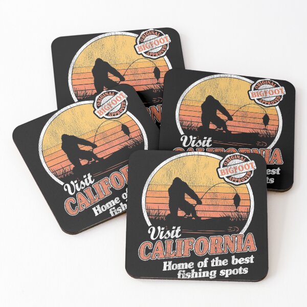 Item preview, Funny Bigfoot Sasquatch Fishing Gift Vintage Retro designed and sold by Stronzi.