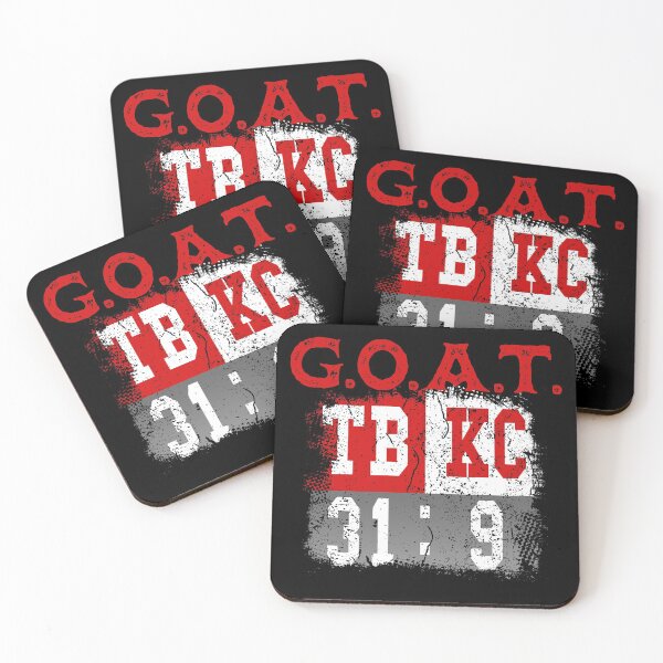 Item preview, Tampa Bay Football Champions LV GOAT Game Score 31:9 designed and sold by mikels.