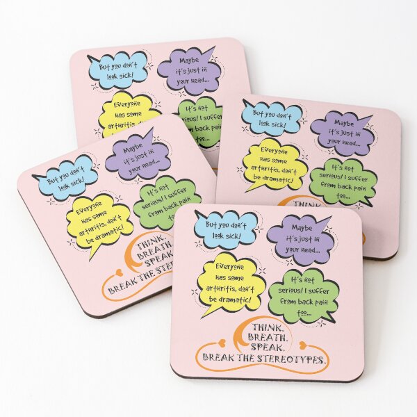 Item preview, Break the stereotypes - Invisible Illness Awareness  designed and sold by The Chronic's  Chronicles.