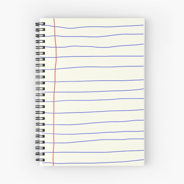 Item preview, Notebook Paper designed and sold by NinaMilivojevic.