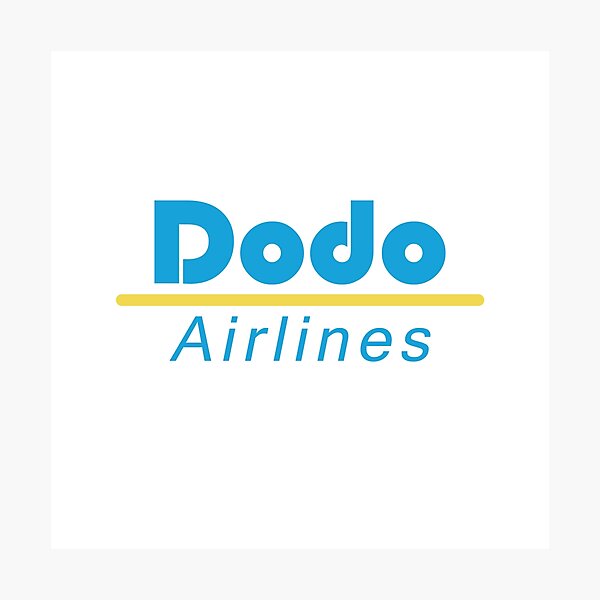 dodo airlines merch