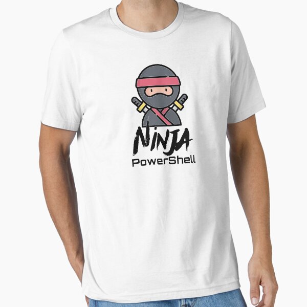 Artikel-Vorschau von PowerShell Ninja (Farbe schwarz), designt und verkauft von Stornu2Ruedas.