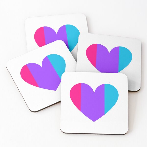 Item preview, Pride Flag Heart - Androgyne Pride - White Background designed and sold by thesassypanda.