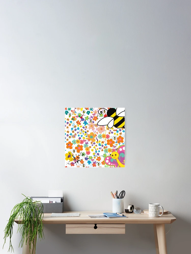Thumbnail 2 of 3, Poster, Floral Spring Pattern designed and sold by MaxnGeorge.