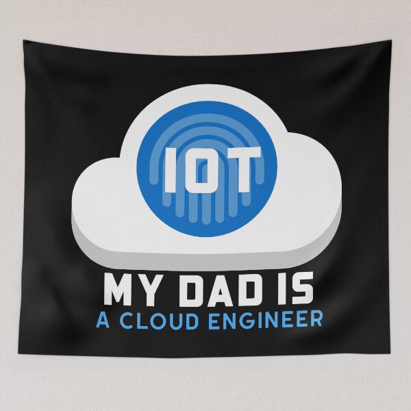 Item preview, My Dad Is  IOT Cloud Engineer designed and sold by clubtee.