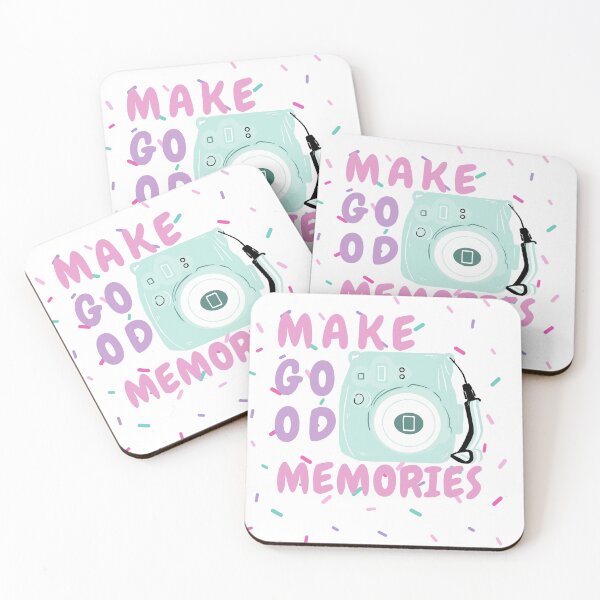 Item preview, make good memories designed and sold by Merchbybells.