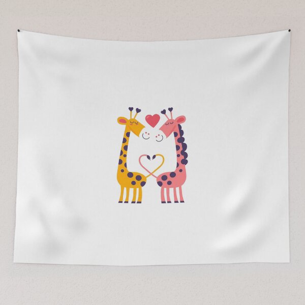 Item preview, funny giraffe valentines day gift: happy giraffe valentines designed and sold by prodesign2021.