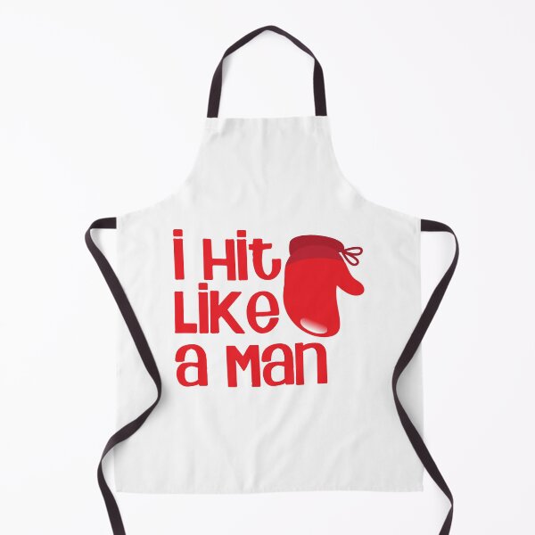 Item preview, I hit like a man! with boxing gloves designed and sold by jazzydevil.