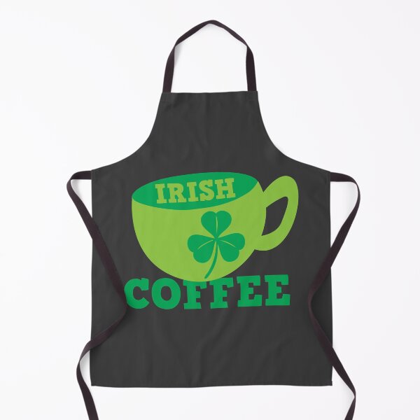 Item preview, Irish Coffee with cute mug and shamrock designed and sold by jazzydevil.
