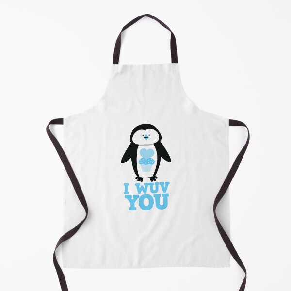 Artikelvorschau, Ich liebe dich mit einem süßen Pinguin entworfen und verkauft von jazzydevil.