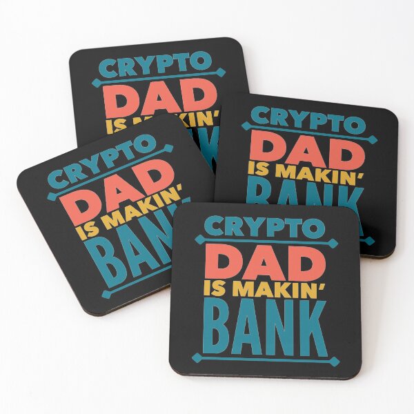 Item preview, Crypto Dad Is Makin' Bank designed and sold by SunfullyYours.