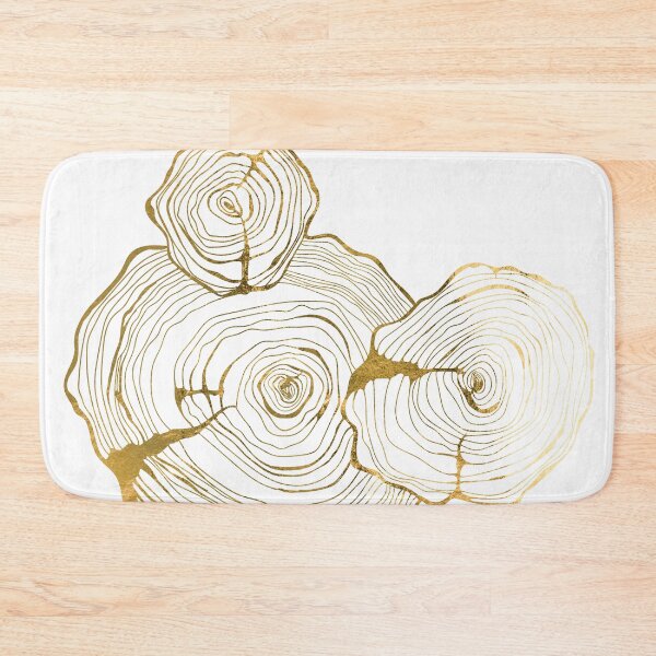 Item preview, Golden Tree stumps art designed and sold by AznavourByKarin.