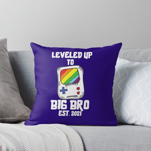 Item preview, I Leveled Up To Big Brother Est 2021 shirt designed and sold by nuengdinho.