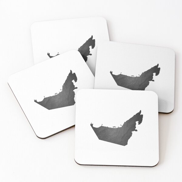 Item preview, United Arab Emirates | Country Maps designed and sold by Wallpacas.