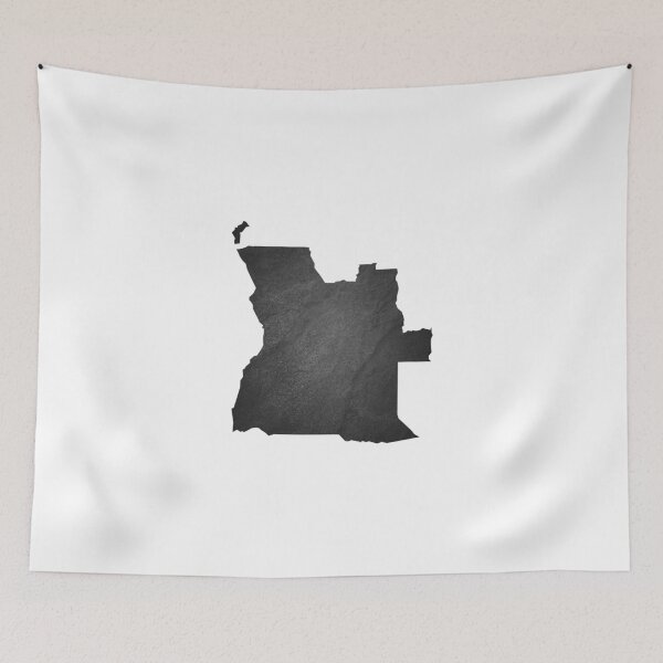 Item preview, Angola | Country Maps designed and sold by Wallpacas.