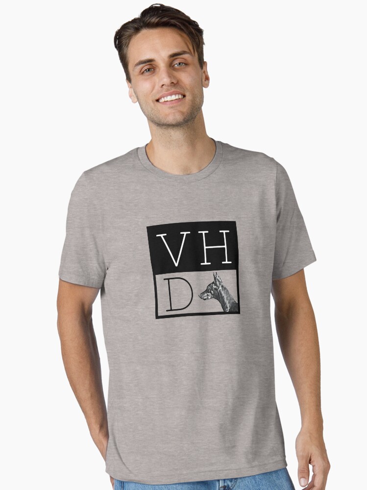 Thumbnail 2 of 7, Essential T-Shirt, VHD - T Shirt (White Letter Variant) designed and sold by HohenhallaDobes.