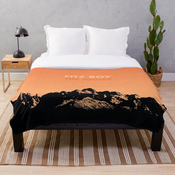 Item preview, Mount Fitz Roy Silhouette Art - Argentina Chile Gift designed and sold by PilgrimageShop.