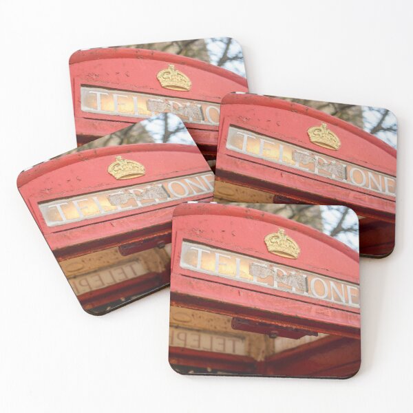 Item preview, Vintage red telephone box designed and sold by cdkphotos.