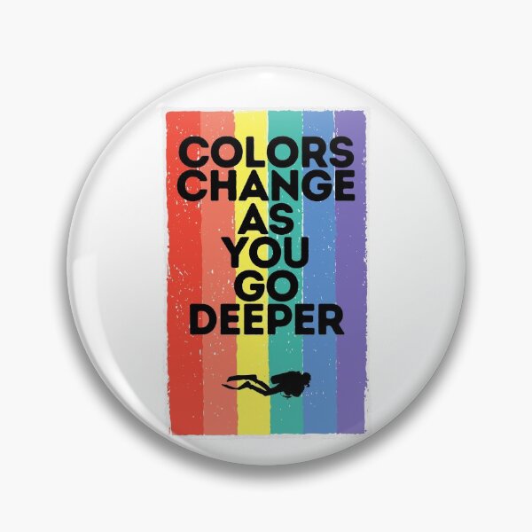 Item preview, Colors Change As You Go Deeper designed and sold by StudioAquaLumos.