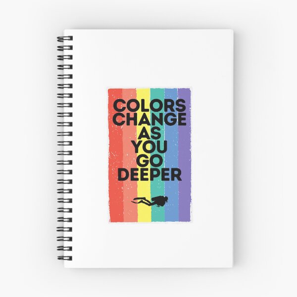 Item preview, Colors Change As You Go Deeper designed and sold by StudioAquaLumos.