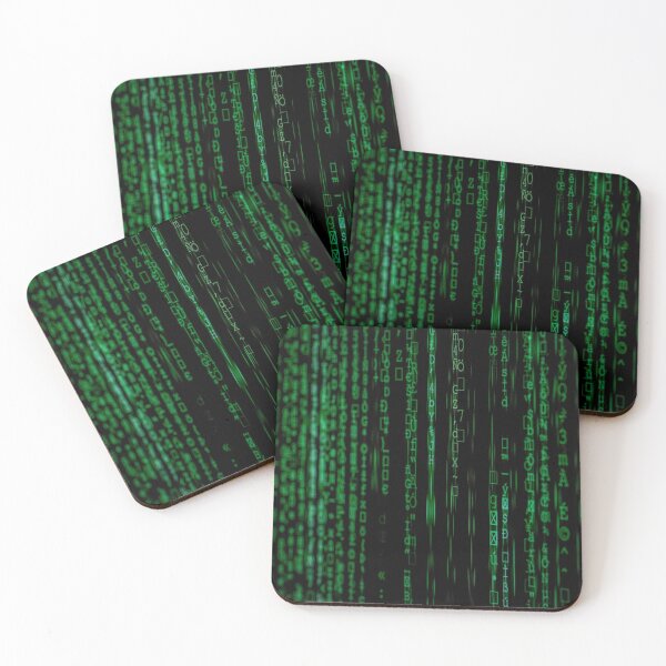 Item preview, Stuck in the Matrix - Matrix code pattern designed and sold by Joejo19.