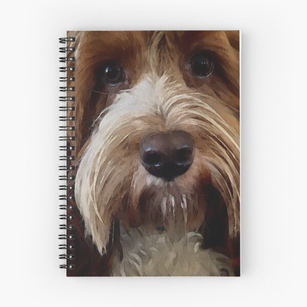 Item preview, Red Cockapoo / Doodle Dog  designed and sold by Happy Dog Doodles.