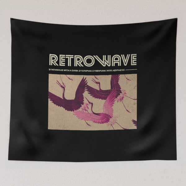 Artikelvorschau, Retrowave entworfen und verkauft von artworkbyrihen.