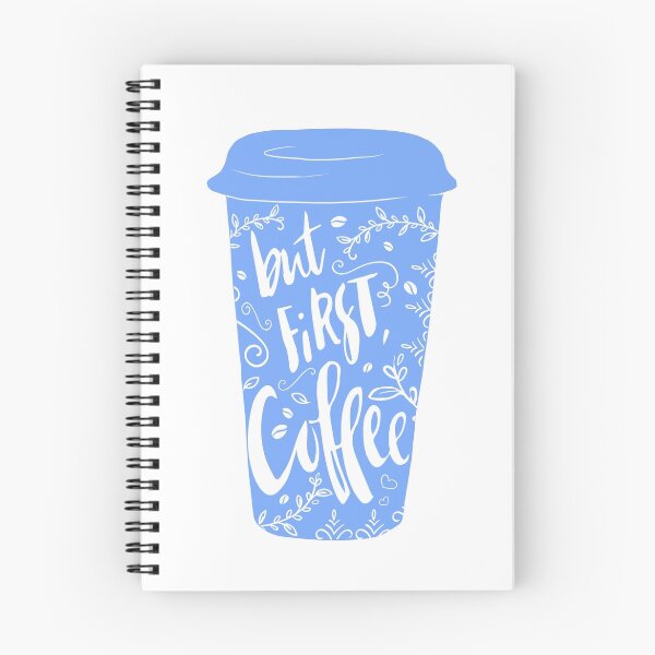 Item preview, But first, coffee designed and sold by bookotter.