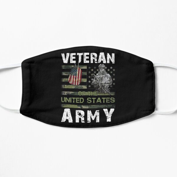 US Army Veteran Flat Mask