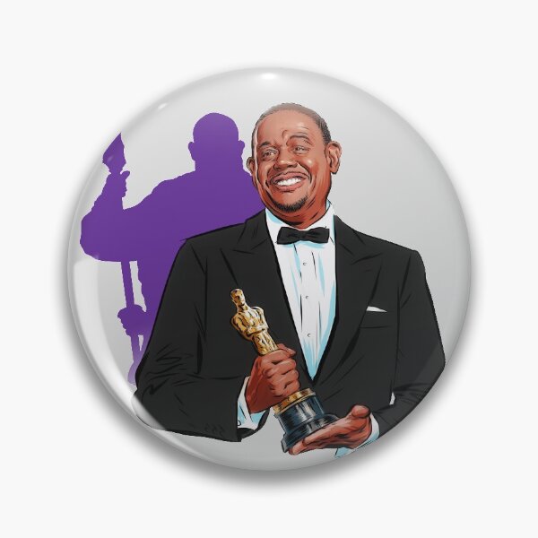 Item preview, Forest Whitaker - An illustration by Paul Cemmick designed and sold by TIGERDAVER.