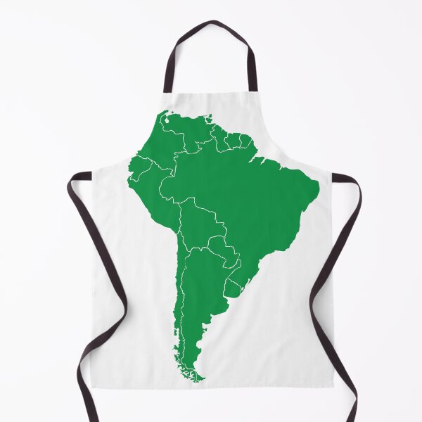 Item preview, Blank green South America map designed and sold by jazzydevil.