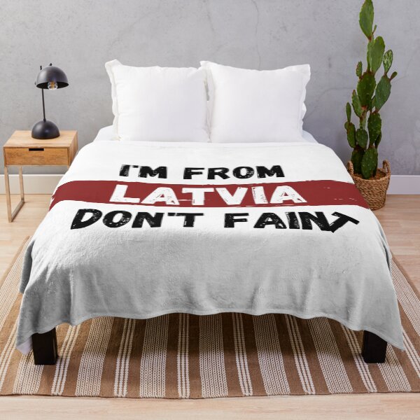 Item preview, I'm From Latvia Don't Faint designed and sold by Levet.