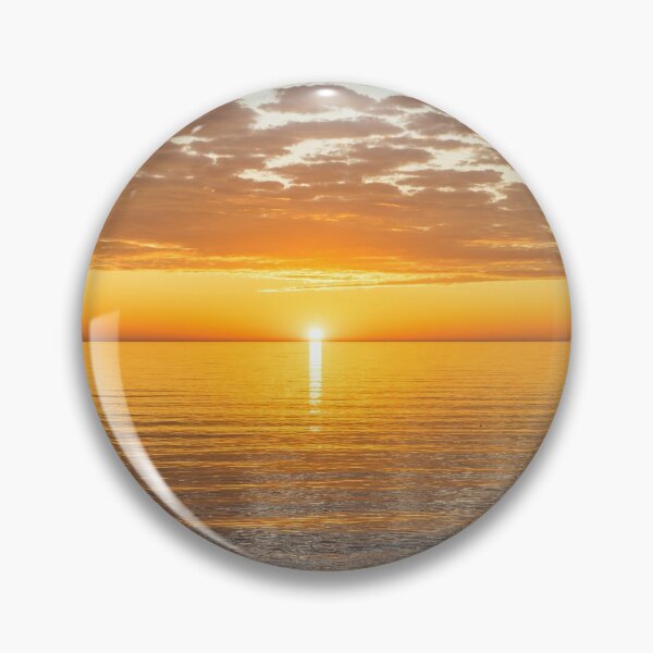 Item preview, Rich Golden Sun Light with Clouds and Ripples Echoing Patterns designed and sold by Georgia Mizuleva.