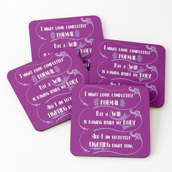 Item preview, I might look normal - Chronic Pain Awareness, Art nouveau edition  designed and sold by The Chronic's  Chronicles.