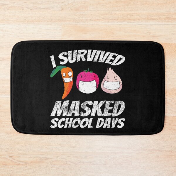 Item preview, I Survived 100 Masked School Days Gift Kids Vegetables Design designed and sold by leofel.