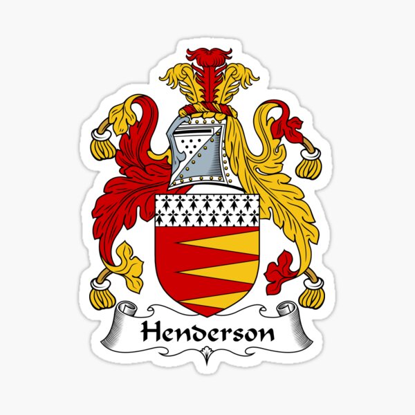 Item preview, Henderson Coat of Arms / Henderson Family Crest designed and sold by ScotlandForever.