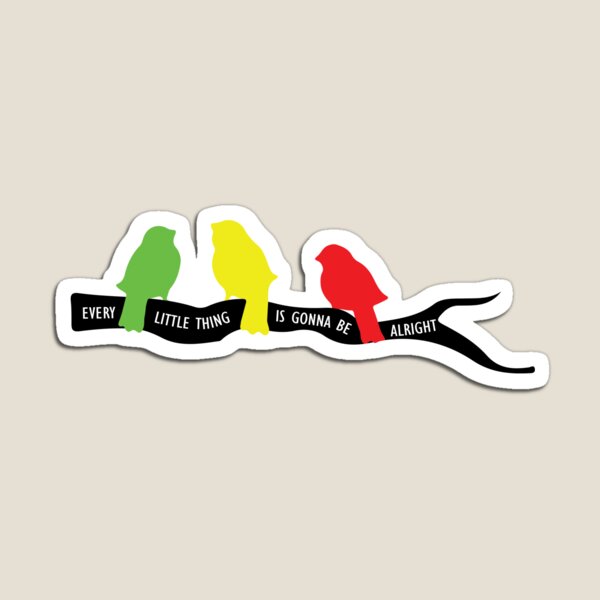 Item preview, 3 little birds, every little thing is gonna be alright designed and sold by Waternez.