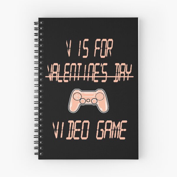 Item preview, V Is For Video Game, Funny Valentine's Day Gift, Gift For Lover, Valentine's Day Gift Idea designed and sold by Mode Tees.