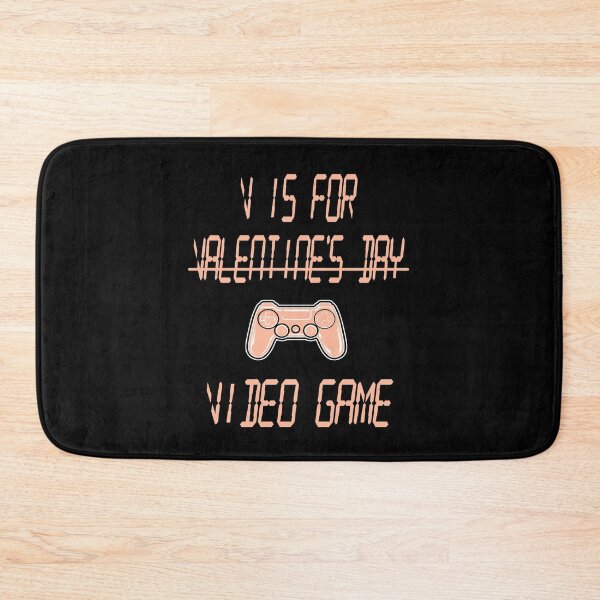 Item preview, V Is For Video Game, Funny Valentine's Day Gift, Gift For Lover, Valentine's Day Gift Idea designed and sold by Mode Tees.