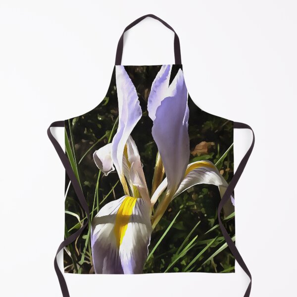 Item preview, Algerian Iris Hyperrealistic Wildflower Painting designed and sold by taiche.