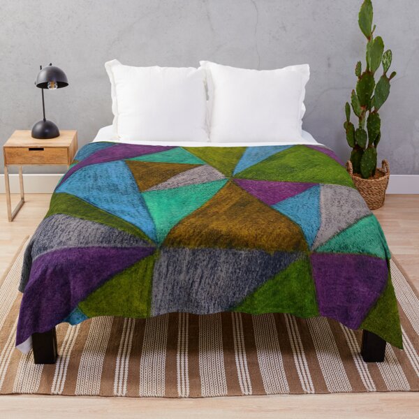 Item preview, colorful triangles designed and sold by Valentina-V.