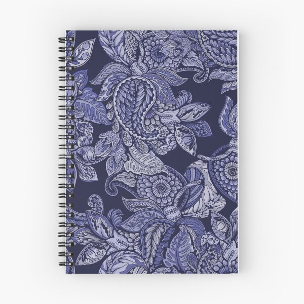 Item preview, Paisley Dream - indigo designed and sold by Lidija Paradinovic Nagulov.