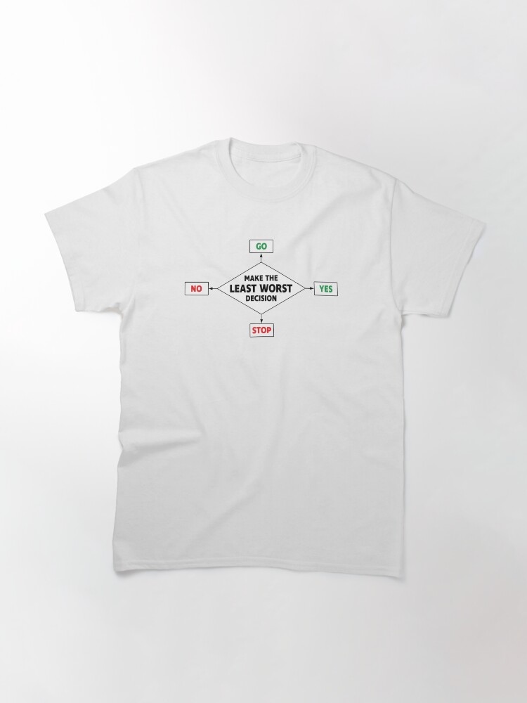 Alternate view of Least Worst Decision. Classic T-Shirt