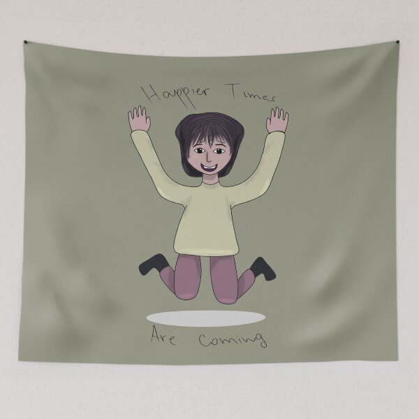 Item preview, Happier times are coming  designed and sold by Antiope33.