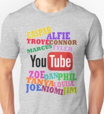 YOUTUBE STARS Unisex T-Shirt
